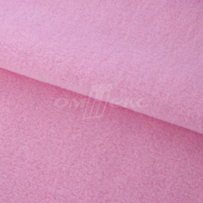 Флис окрашенный 15-2215, 250 гр/м2, шир.150 см, цвет светло-розовый - купить в Волжском. Цена 580.31 руб.