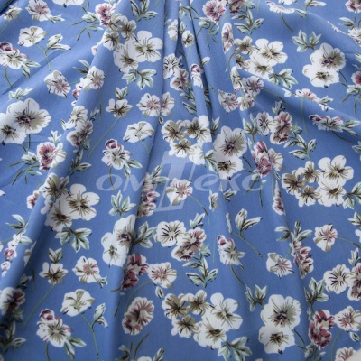 Плательная ткань "Фламенко" 12.1, 80 гр/м2, шир.150 см, принт растительный - купить в Волжском. Цена 241.49 руб.
