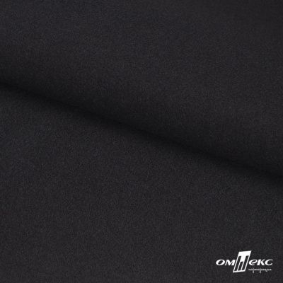 Трикотажное полотно "Монне" 100% полиэстр, 152см, 350 г/м2, чёрный, м - купить в Волжском. Цена 385 руб.