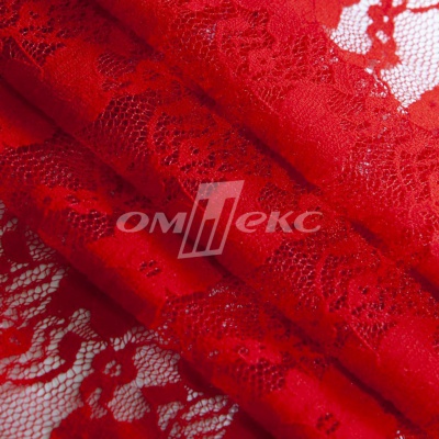 Кружевное полотно стрейч 15A61/RED, 100 гр/м2, шир.150см - купить в Волжском. Цена 1 580.95 руб.