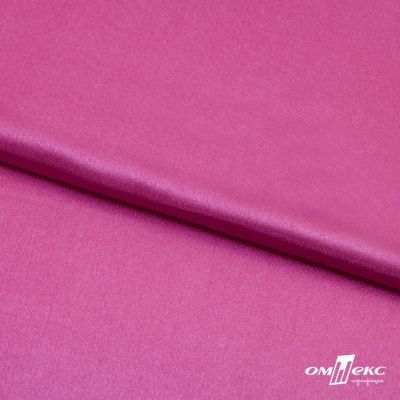 Поли креп-сатин 17-2627, 125 (+/-5) гр/м2, шир.150см, цвет розовый - купить в Волжском. Цена 155.57 руб.