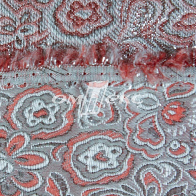 Ткань костюмная жаккард, 135 гр/м2, шир.150см, цвет красный№12 - купить в Волжском. Цена 441.92 руб.