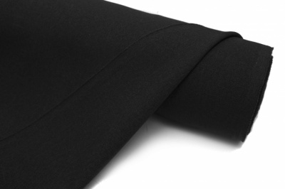 Ткань костюмная 25332 2031, 167 гр/м2, шир.150см, цвет чёрный - купить в Волжском. Цена 339.33 руб.