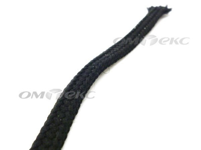 Шнурки т.3 200 см черн - купить в Волжском. Цена: 21.69 руб.