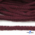 Шнур плетеный d-6 мм круглый, 70% хлопок 30% полиэстер, уп.90+/-1 м, цв.1070-бордовый - купить в Волжском. Цена: 588 руб.