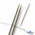 Спицы для вязания металлические d-2.5 мм круговые на тросике 53 см - купить в Волжском. Цена: 53.90 руб.