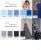 Креп стрейч Амузен 14-4122, 85 гр/м2, шир.150см, цвет голубой - купить в Волжском. Цена 149.89 руб.