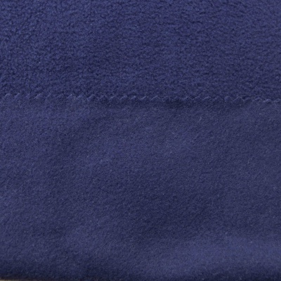 Флис DTY 19-3920, 180 г/м2, шир. 150 см, цвет т.синий - купить в Волжском. Цена 646.04 руб.
