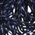 Шнурки #107-19, круглые 130 см, двухцветные цв.тём.синий/белый - купить в Волжском. Цена: 22.14 руб.