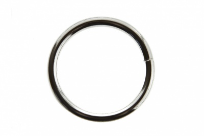 Кольцо металлическое d-3 х 32 мм, цв.-никель - купить в Волжском. Цена: 3.92 руб.