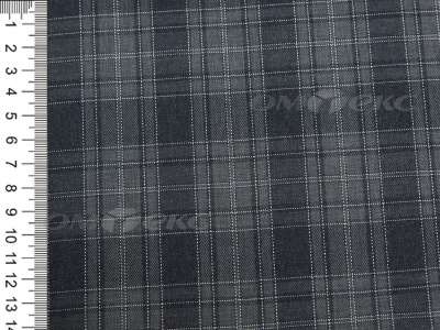 Ткань костюмная клетка 25235 2003, 185 гр/м2, шир.150см, цвет серый/сер - купить в Волжском. Цена 
