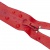 Молния водонепроницаемая PVC Т-7, 90 см, разъемная, цвет (820) красный - купить в Волжском. Цена: 61.18 руб.