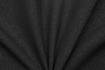 Ткань костюмная 24880 2022, 220 гр/м2, шир.150см, цвет чёрный - купить в Волжском. Цена 446.45 руб.