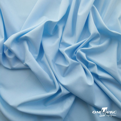 Ткань сорочечная Илер 100%полиэстр, 120 г/м2 ш.150 см, цв.голубой - купить в Волжском. Цена 290.24 руб.