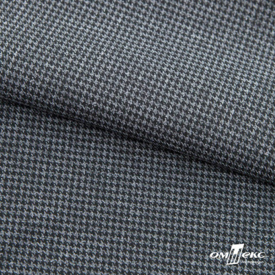 Ткань костюмная Пье-де-пуль 24013, 210 гр/м2, шир.150см, цвет чёрн/св.серый - купить в Волжском. Цена 334.18 руб.
