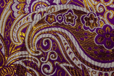 Ткань костюмная жаккард №9, 140 гр/м2, шир.150см, цвет фиолет - купить в Волжском. Цена 387.20 руб.