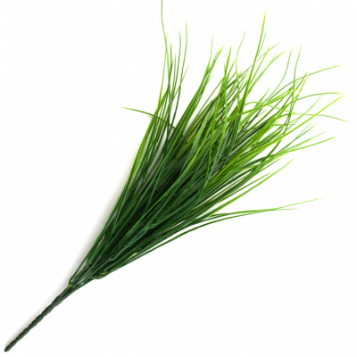 Трава искусственная -4, шт  (осока 50 см/8 см  7 листов)				 - купить в Волжском. Цена: 130.73 руб.