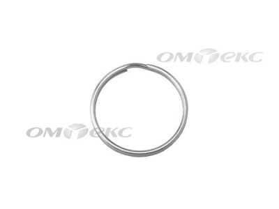 Кольцо металлическое d-20 мм, цв.-никель - купить в Волжском. Цена: 3.19 руб.