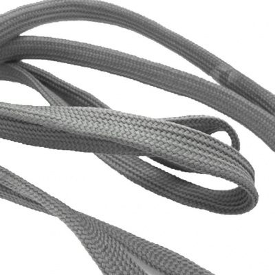 Шнурки т.5 80 см серый - купить в Волжском. Цена: 16.76 руб.
