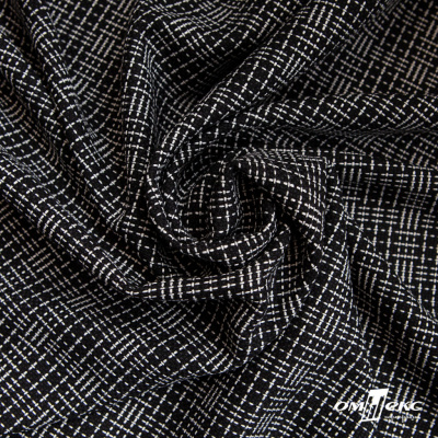 Ткань костюмная "Гарсия" 80% P, 18% R, 2% S, 335 г/м2, шир.150 см, Цвет черный - купить в Волжском. Цена 669.66 руб.