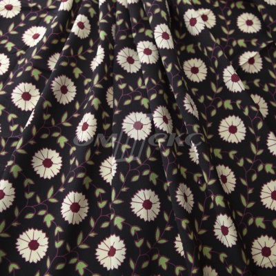 Плательная ткань "Фламенко" 10.1, 80 гр/м2, шир.150 см, принт растительный - купить в Волжском. Цена 243.96 руб.