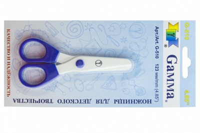 Ножницы G-510 детские 123 мм - купить в Волжском. Цена: 137.45 руб.
