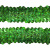 Тесьма с пайетками D4, шир. 30 мм/уп. 25+/-1 м, цвет зелёный - купить в Волжском. Цена: 1 087.39 руб.