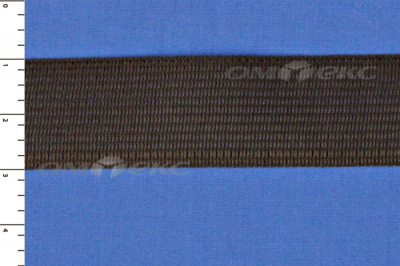 Окантовочная тесьма №216, шир. 22 мм (в упак. 100 м), цвет коричневый - купить в Волжском. Цена: 271.60 руб.