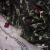 Сетка с вышивкой "Мадрид" 135 г/м2, 100% нейлон, ширина 130 см, Цвет 4/Черный - купить в Волжском. Цена 980 руб.