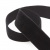 Лента бархатная нейлон, шир.25 мм, (упак. 45,7м), цв.03-черный - купить в Волжском. Цена: 800.84 руб.