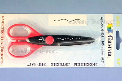 Ножницы G-502 детские 165 мм - купить в Волжском. Цена: 292.21 руб.