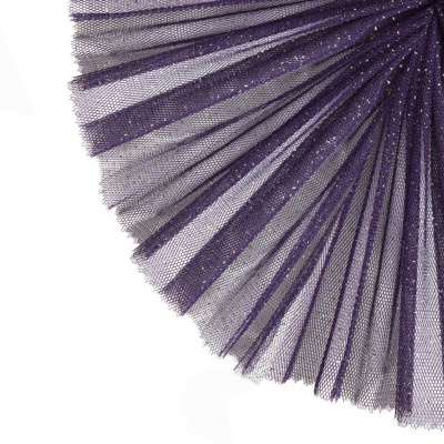 Сетка Глиттер, 24 г/м2, шир.145 см., пурпурный - купить в Волжском. Цена 117.24 руб.