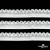 Резинка бельевая ажурная #123-11, шир.11 мм, цв.белый - купить в Волжском. Цена: 7.23 руб.