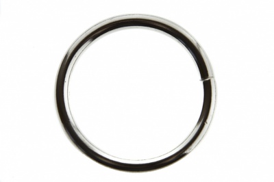 Кольцо металлическое d-38 мм, цв.-никель - купить в Волжском. Цена: 4.89 руб.