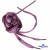 Шнурки #107-01, плоские 130 см, цв.розовый металлик - купить в Волжском. Цена: 35.45 руб.