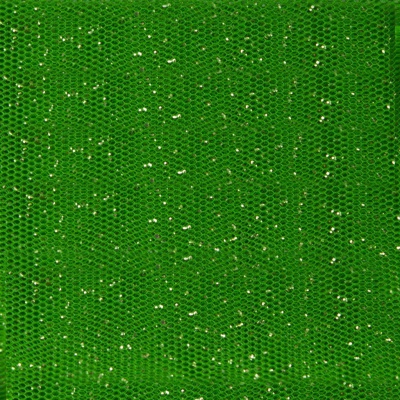 Сетка Глиттер, 24 г/м2, шир.145 см., зеленый - купить в Волжском. Цена 117.24 руб.