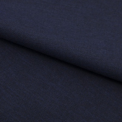 Ткань костюмная 26150 2009, 214 гр/м2, шир.150см, цвет т.синий - купить в Волжском. Цена 362.24 руб.