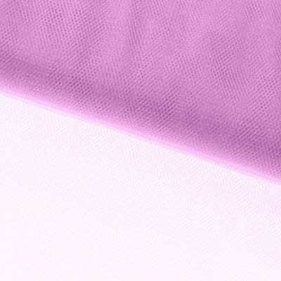 Фатин блестящий 16-12, 12 гр/м2, шир.300см, цвет розовый - купить в Волжском. Цена 110.84 руб.