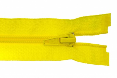 Спиральная молния Т5 131, 90 см, автомат, цвет жёлтый - купить в Волжском. Цена: 14.20 руб.