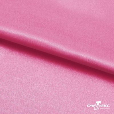 Поли креп-сатин 15-2215, 125 (+/-5) гр/м2, шир.150см, цвет розовый - купить в Волжском. Цена 157.15 руб.