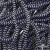 Шнурки #107-16, круглые 130 см, двухцветные цв.серый/чёрный - купить в Волжском. Цена: 31.89 руб.