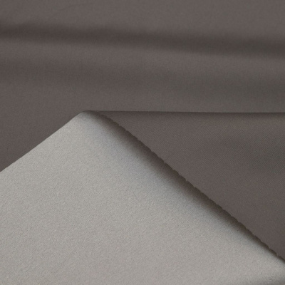 Курточная ткань Дюэл (дюспо) 18-0201, PU/WR/Milky, 80 гр/м2, шир.150см, цвет серый - купить в Волжском. Цена 160.75 руб.