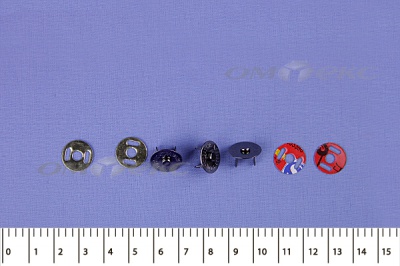 Кнопки магнитные МКМ-02, диам. 18 мм, чёрный никель - купить в Волжском. Цена: 14.49 руб.