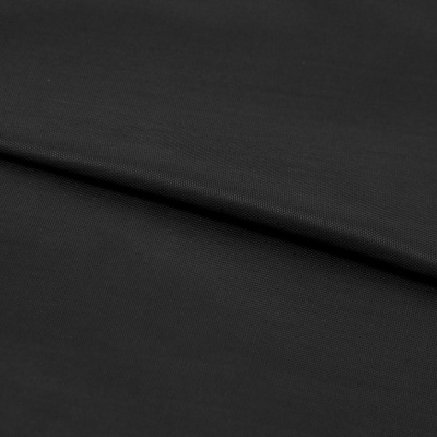 Ткань подкладочная Таффета, 48 гр/м2, шир.150см, цвет чёрный - купить в Волжском. Цена 54.64 руб.