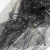 Сетка Фатин Глитер Спейс, 12 (+/-5) гр/м2, шир.150 см, 16-167/черный - купить в Волжском. Цена 184.03 руб.