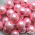 0404-00108-Бусины пластиковые под жемчуг "ОмТекс", 16 мм, (уп.50гр=24+/-1шт) цв.101-св.розовый - купить в Волжском. Цена: 44.18 руб.