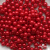 0404-0140-Бусины пластиковые под жемчуг "ОмТекс", 8 мм, (уп.50гр=218+/-3шт), цв.072-красный - купить в Волжском. Цена: 42.84 руб.