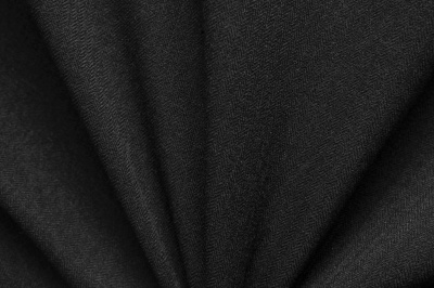 Ткань костюмная 21699 1144/1178, 236 гр/м2, шир.150см, цвет чёрный - купить в Волжском. Цена 455.40 руб.