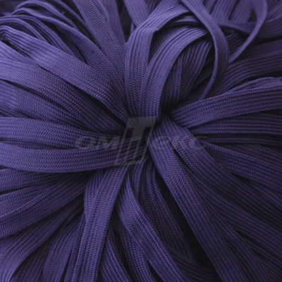 Шнур 15мм плоский (100+/-1м) №10 фиолетовый - купить в Волжском. Цена: 10.21 руб.