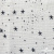 Ткань Муслин принт, 100% хлопок, 125 гр/м2, шир. 140 см, #2308 цв. 9 белый морская звезда - купить в Волжском. Цена 413.11 руб.
